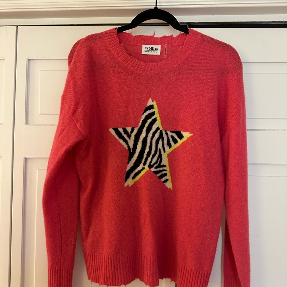 27 Miles Malibu Vibrant Star Sweater